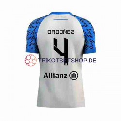 Club Brugge Joel Ordonez 4 2023-2024 Herren Trikot Auswärts Kurzarm