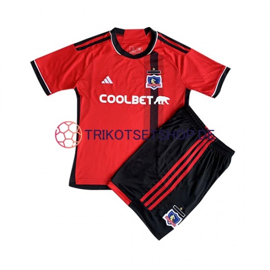 Colo-Colo 2023 Kinder Trikotset Auswärts Kurzarm