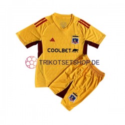 Colo-Colo 2023 Torwart Kinder Trikotset Heim Kurzarm