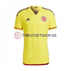 Kolumbien 2022-2023 Herren Trikot Heim Kurzarm