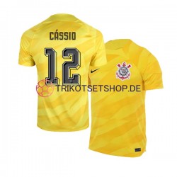 Corinthians Cassio 12 2023-2024 Torwart Herren Trikot Auswärts Kurzarm