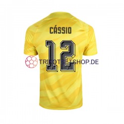 Corinthians Cassio 12 2023-2024 Torwart Herren Trikot Auswärts Kurzarm