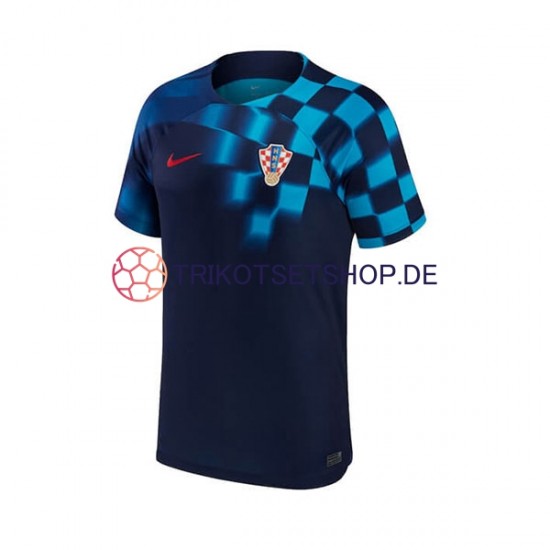 Kroatien World Cup 2022 Herren Trikot Auswärts Kurzarm