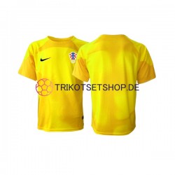 Kroatien World Cup 2022 Torwart Herren Trikot Heim Kurzarm