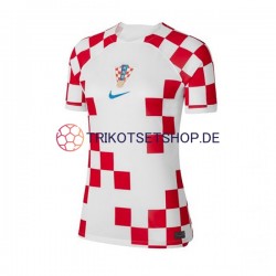 Kroatien Frauen Trikot World Cup 2022 Heim Kurzarm