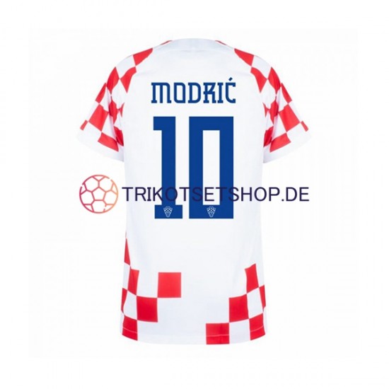 Kroatien Modrić 10 World Cup 2022 Herren Trikot Heim Kurzarm