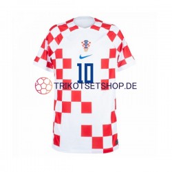 Kroatien Modrić 10 World Cup 2022 Herren Trikot Heim Kurzarm