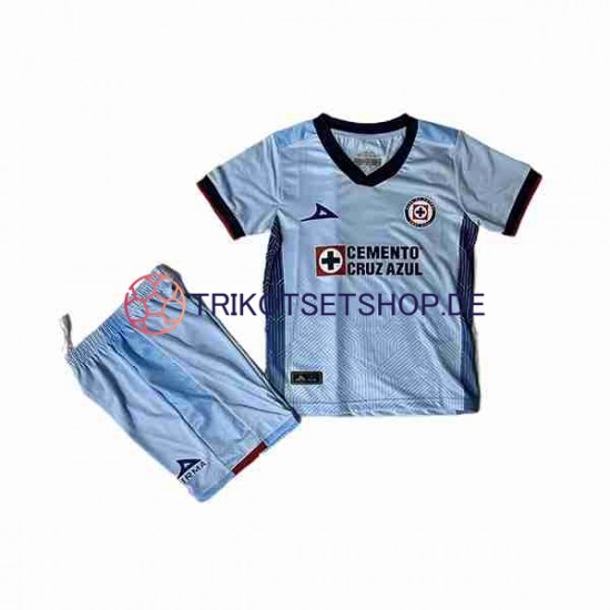 Cruz Azul 2023-2024 Kinder Trikotset Auswärts Kurzarm