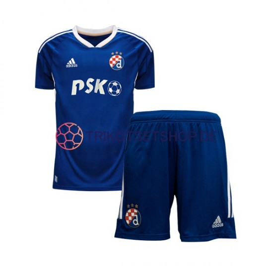 Dinamo Zagreb 2022-2023 Kinder Trikotset Heim Kurzarm