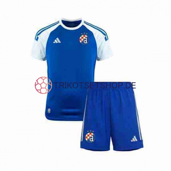 Dinamo Zagreb 2023-2024 Kinder Trikotset Heim Kurzarm