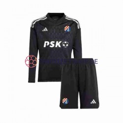 Dinamo Zagreb 2023-2024 Torwart Kinder Trikotset Auswärts Langarm