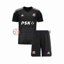 Dinamo Zagreb 2023-2024 Torwart Kinder Trikotset Auswärts Kurzarm