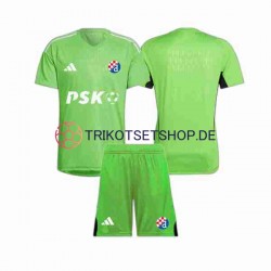 Dinamo Zagreb 2023-2024 Torwart Kinder Trikotset Heim Kurzarm