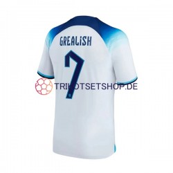 England Grealish 7 World Cup 2022 Herren Trikot Heim Kurzarm