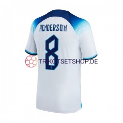 England Henderson 8 World Cup 2022 Herren Trikot Heim Kurzarm