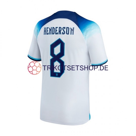 England Henderson 8 World Cup 2022 Herren Trikot Heim Kurzarm