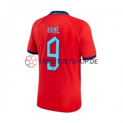 England Kane 9 World Cup 2022 Herren Trikot Auswärts Kurzarm