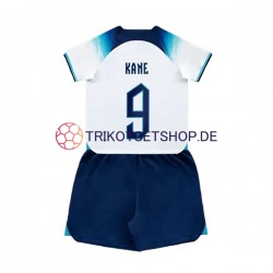 England Kane 9 World Cup 2022 Kinder Trikotset Heim Kurzarm