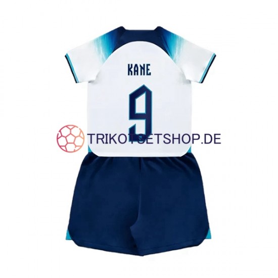 England Kane 9 World Cup 2022 Kinder Trikotset Heim Kurzarm