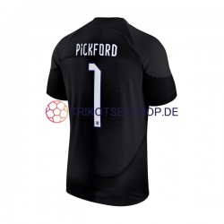 England Pickford 1 World Cup 2022 Torwart Herren Trikot Heim Kurzarm