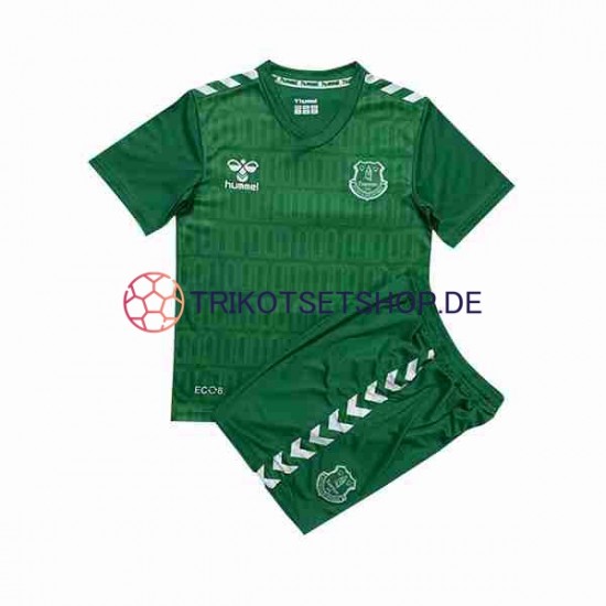 Everton 2023-2024 Torwart Kinder Trikotset Heim Kurzarm