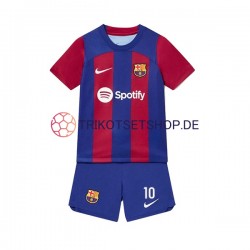 FC Barcelona Ansu Fati 10 2023-2024 Kinder Trikotset Heim Kurzarm