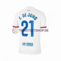 FC Barcelona Frenkie de Jong 21 2023-2024 Herren Trikot Auswärts Kurzarm