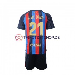 FC Barcelona Frenkie de Jong 21 2022-2023 Kinder Trikotset Heim Kurzarm