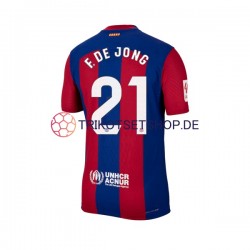 FC Barcelona Frenkie de Jong 21 2023-2024 Herren Trikot Heim Kurzarm