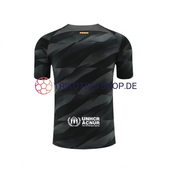FC Barcelona 2023-2024 Torwart Herren Trikot Auswärts Kurzarm