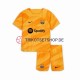 FC Barcelona 2023-2024 Torwart Kinder Trikotset Viertes Kurzarm