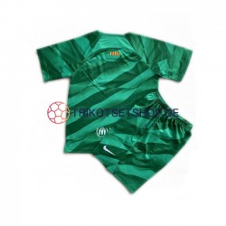 FC Barcelona 2023-2024 Torwart Kinder Trikotset Heim Kurzarm