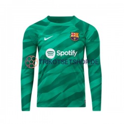 FC Barcelona 2023-2024 Torwart Herren Trikot Heim Langarm
