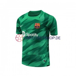 FC Barcelona 2023-2024 Torwart Herren Trikot Heim Kurzarm