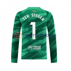 FC Barcelona Ter Stegen 1 2023-2024 Torwart Herren Trikot Heim Langarm