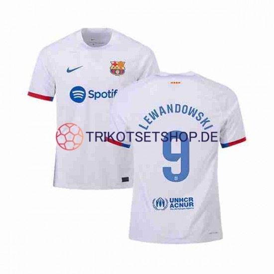 FC Barcelona LEWANDOWSKI 9 2023-2024 Herren Trikot Auswärts Kurzarm
