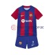 FC Barcelona Ousmane Dembele 7 2023-2024 Kinder Trikotset Heim Kurzarm