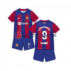 FC Barcelona Robert Lewandowski 9 2023-2024 Kinder Trikotset Heim Kurzarm