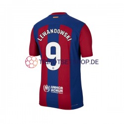 FC Barcelona Robert Lewandowski 9 2023-2024 Herren Trikot Heim Kurzarm