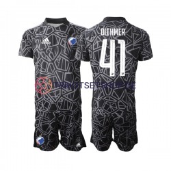 FC Kopenhagen Andreas Dithmer 41 2022-2023 Torwart Kinder Trikotset Heim Kurzarm