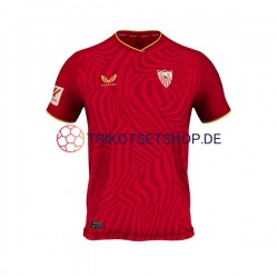 FC Sevilla 2023-2024 Herren Trikot Auswärts Kurzarm