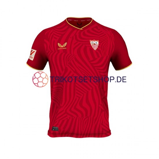 FC Sevilla 2023-2024 Herren Trikot Auswärts Kurzarm
