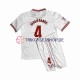 FC Sevilla Sergio Ramos 4 2023-2024 Kinder Trikotset Heim Kurzarm