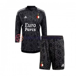 Feyenoord Rotterdam 2022-2023 Torwart Kinder Trikotset Viertes Langarm