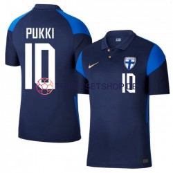 Finnland Teemu Pukki 10 Euro 2020 Herren Trikot Auswärts Kurzarm