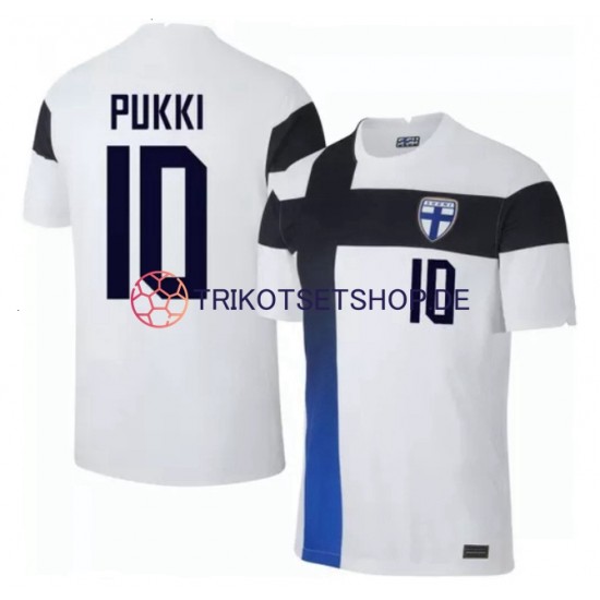 Finnland Teemu Pukki 10 Euro 2020 Herren Trikot Heim Kurzarm