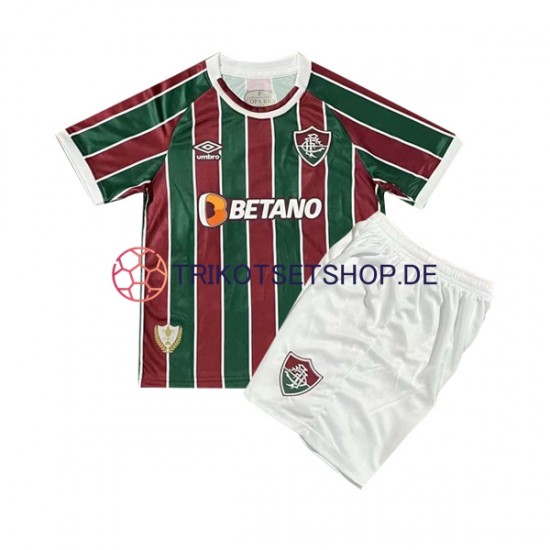 Fluminense 2023-2024 Kinder Trikotset Heim Kurzarm