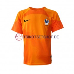 Frankreich World Cup 2022 Torwart Herren Trikot Auswärts Kurzarm