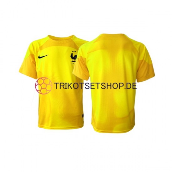 Frankreich World Cup 2022 Torwart Herren Trikot Ausweich Kurzarm