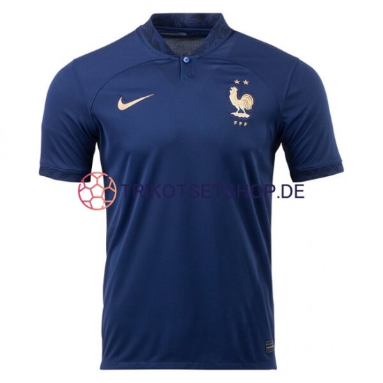 Frankreich World Cup 2022 Herren Trikot Heim Kurzarm